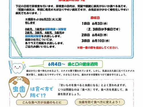 R8年度ほけんだより6月号